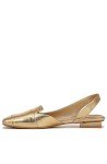 Franco Sarto Gold Metallic Slingback Flats for Women