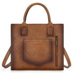 Brown Wrangler Women's Western Tote Bag Set