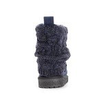 MUK LUKS Women's Laurel Navy Fashion Boot