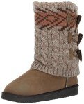 MUK LUKS Cheryl Women's Fashion Boots, Ecru