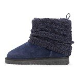 MUK LUKS Women's Laurel Navy Fashion Boot