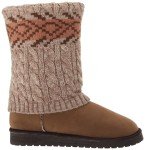 MUK LUKS Cheryl Women's Fashion Boots, Ecru
