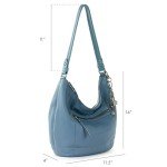 Sak Sequoia Leather Hobo Bag - Maritime