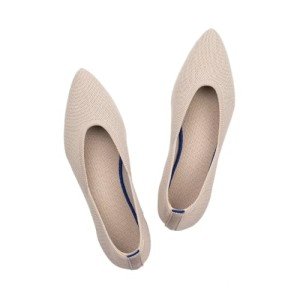 Ecru Women's Ballet Flats - Slip On Ballerinas