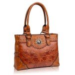LAVAWA Large Vintage Western Tote Bag for Women
