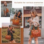 LAVAWA Large Vintage Western Tote Bag for Women
