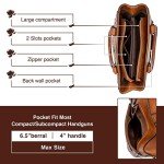 LAVAWA Large Vintage Western Tote Bag for Women