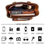 LAVAWA Large Vintage Western Tote Bag for Women