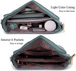 Sky Blue Large Crossbody Bag and Wallet Set