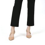 Elegant Nude High Heels D'Orsay Pumps for Women