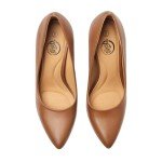 Brown High Heel Pointed Toe Dress Pumps