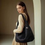Large Woven Tote Bag for Women - Hazel