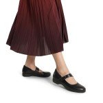 DREAM PAIRS Women's Ballet Mary Jane Flats - Black