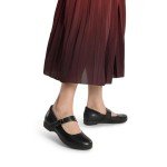 DREAM PAIRS Women's Ballet Mary Jane Flats - Black