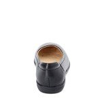 Naturalizer Women's Black Leather Slip-On Ballet Flats