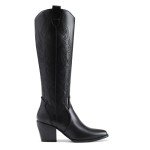 Stylish Women's Cowboy Boots with Chunky Heel