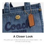 Indigo Coach Cargo Tote 20 for Women