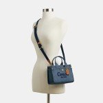 Indigo Coach Cargo Tote 20 for Women