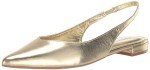 Madden Girl Women's Delaneyy Ballet Flat, Gold Metallic, 8.5