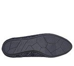 SKECHERS Women's Cleo 2.0-Glitzy Daze Ballet Flat, Navy, 8.5