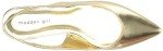 Madden Girl Women's Delaneyy Ballet Flat, Gold Metallic, 8.5