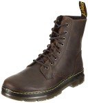 Dr. Martens unisex adult Lace Fashion Boot, Gaucho Crazy Horse, 11 Women 10 Men US