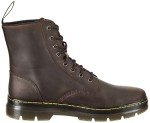 Dr. Martens unisex adult Lace Fashion Boot, Gaucho Crazy Horse, 11 Women 10 Men US
