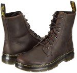 Dr. Martens unisex adult Lace Fashion Boot, Gaucho Crazy Horse, 11 Women 10 Men US