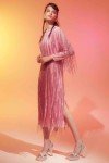 Dumjey Women Platform Sandals Chunky High Heel Ankle Strap Open Toe Spool Heels Cross Toe Strap Prom Party Dress Pumps with Buckle - Nude 5 US