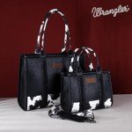 × Wrangler Tote Handbag for Women Top Handle with Detachable Crossbody Strap WG102-8120SBK