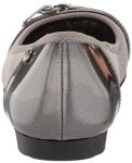 AK Anne Klein Sport Women's Able Ballet Flat, Grey, 9.5 M US