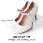 Retro Mary Jane Shoes - Cute Vintage Oxford Pumps