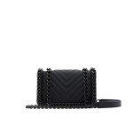 ALDO Women's Medium Greenwald Crossbody Bag, Black