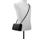 ALDO Women's Medium Greenwald Crossbody Bag, Black