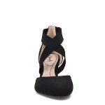 LifeStride Womens Gallery Pump, Black, 8 Wide US