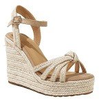mikarka Wedge Sandals for Women: Open Toe Wedges Heels for Women - Comfortable Braided Summer Espadrilles Wedges Ankle Strap Platform High Heels Vacation Shoes