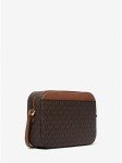 Michael Kors East West Chain Crossbody, Brown Signature/Gold Hw