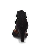 LifeStride Womens Gallery Pump, Black, 8 Wide US