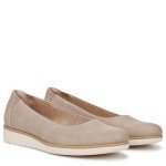 Naturalizer Soul Womens Idea-Ballet Ballet Flat Warm Taupe Tan 8 M