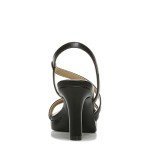 Naturalizer Womens Brenta Heeled Sandal Black 9 W