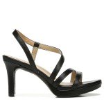 Naturalizer Womens Brenta Heeled Sandal Black 9 W