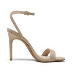DREAM PAIRS Nude Heels Women?s High Stilettos Sexy Open Toe Dress Shoes Ankle Strappy Wedding Party Club Dance Pumps Sandals Size 8 US SDHS2214W
