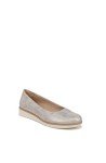 SOUL Naturalizer Womens Idea Ballet Flat Cushioned Slip On Shoe Gold 8 M