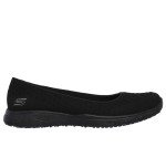 Skechers Women's Microburst One up Fashion Sneaker,black,9.5 W US