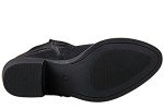 GLOBALWIN Women's Black Knee High Cowboy Boots Cowgirl Boots 7M
