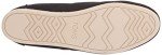 TOMS Women's Redondo Loafer Flat, Black Canvas, 8