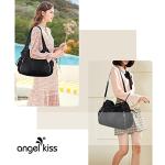 Purses and Handbags Women Fashion Tote Bag Shoulder Bags Top Handle Satchel Purses Washed Synthetic Leather Handbag 1-2#black 13.8 * 4.7 * 11.8 inches