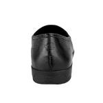 Easy Spirit Women's Devitt Loafer, Black Leather, 9