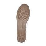 CLIFFS BY WHITE MOUNTAIN Cheryl Women's Ballet Flat, White/Burnished/Smooth, 8.5 M