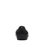 Clarks Women's Meadow Rae Ballet Flat, Black Leather, 8.5